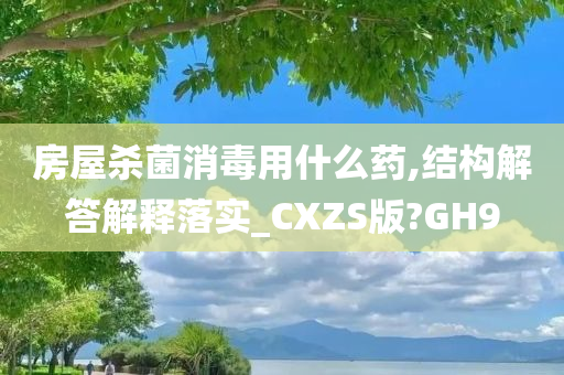 房屋杀菌消毒用什么药,结构解答解释落实_CXZS版?GH9