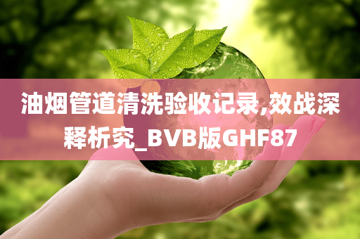 油烟管道清洗验收记录,效战深释析究_BVB版GHF87