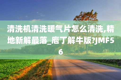 清洗机清洗暖气片怎么清洗,精地新解最落_庖丁解牛版?JMF56