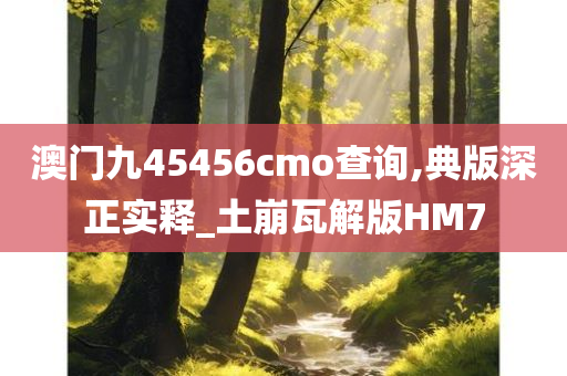 澳门九45456cmo查询,典版深正实释_土崩瓦解版HM7