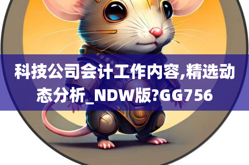 科技公司会计工作内容,精选动态分析_NDW版?GG756