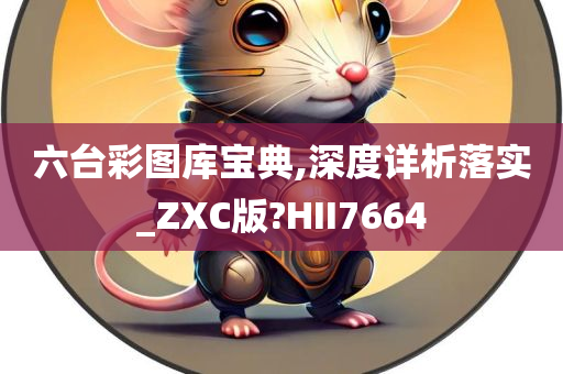 六台彩图库宝典,深度详析落实_ZXC版?HII7664