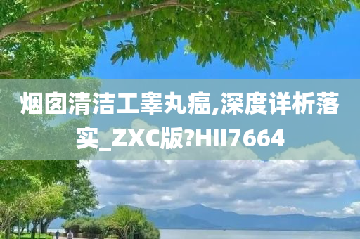 烟囱清洁工睾丸癌,深度详析落实_ZXC版?HII7664