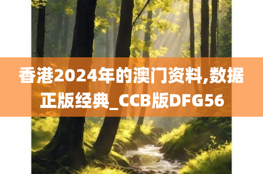 香港2024年的澳门资料,数据正版经典_CCB版DFG56