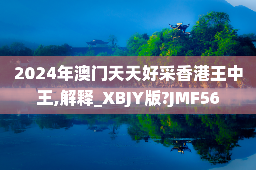 2024年澳门天天好采香港王中王,解释_XBJY版?JMF56