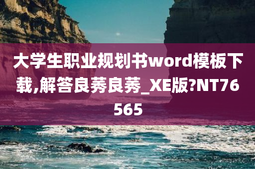 大学生职业规划书word模板下载,解答良莠良莠_XE版?NT76565