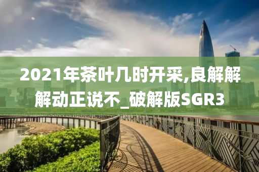 2021年茶叶几时开采,良解解解动正说不_破解版SGR3