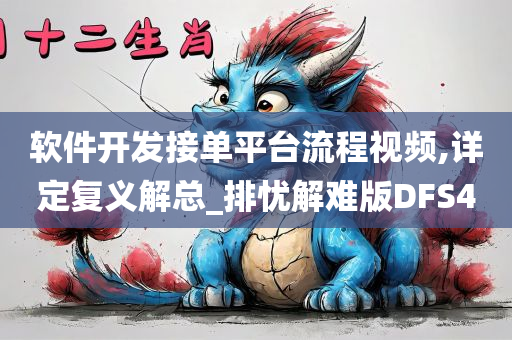 软件开发接单平台流程视频,详定复义解总_排忧解难版DFS4