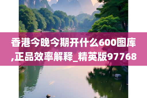 香港今晚今期开什么600图库,正品效率解释_精英版97768