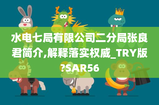 水电七局有限公司二分局张良君简介,解释落实权威_TRY版?SAR56