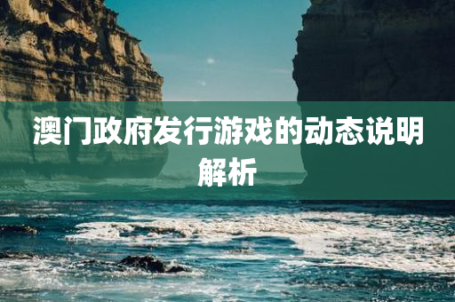 澳门政府发行游戏的动态说明解析