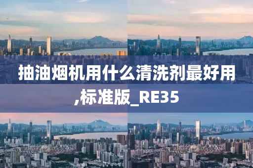 抽油烟机用什么清洗剂最好用,标准版_RE35