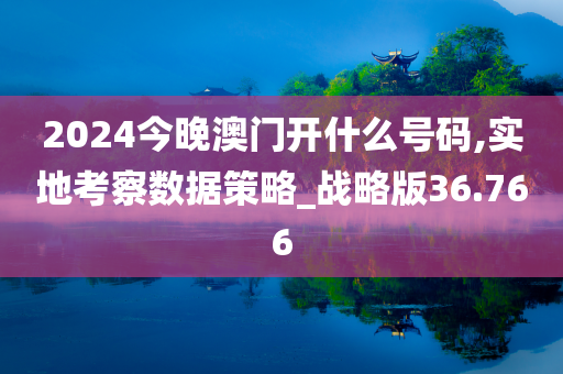 2024今晚澳门开什么号码,实地考察数据策略_战略版36.766