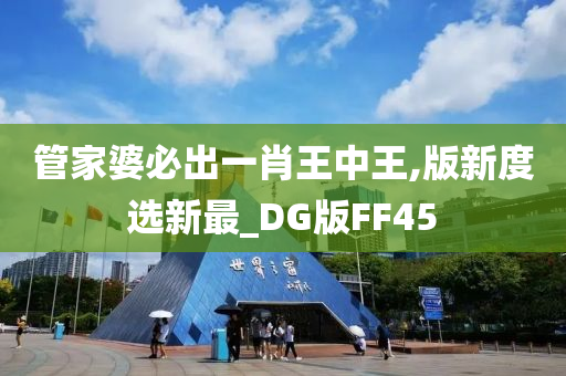 管家婆必出一肖王中王,版新度选新最_DG版FF45