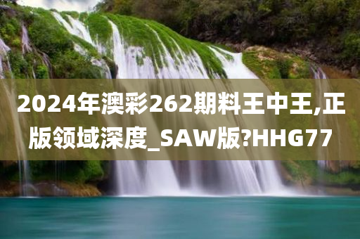 2024年澳彩262期料王中王,正版领域深度_SAW版?HHG77