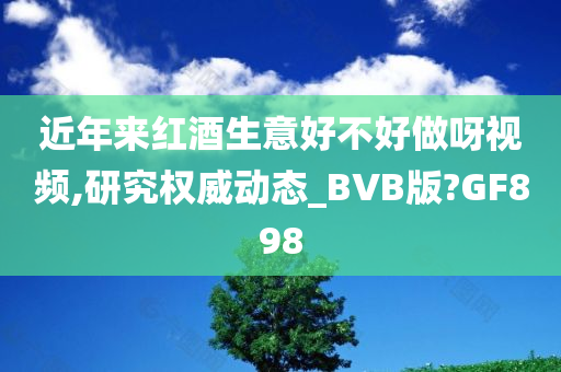 近年来红酒生意好不好做呀视频,研究权威动态_BVB版?GF898