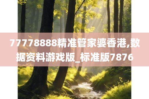 77778888精准管家婆香港,数据资料游戏版_标准版7876