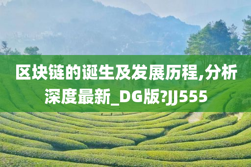 区块链的诞生及发展历程,分析深度最新_DG版?JJ555