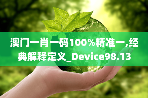 澳门一肖一码100%精准一,经典解释定义_Device98.13