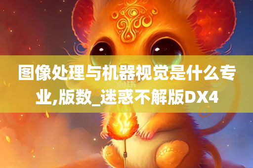 图像处理与机器视觉是什么专业,版数_迷惑不解版DX4