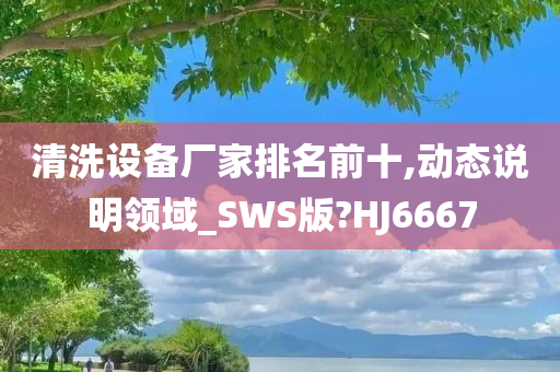 清洗设备厂家排名前十,动态说明领域_SWS版?HJ6667