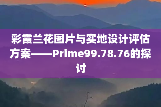 彩霞兰花图片与实地设计评估方案——Prime99.78.76的探讨