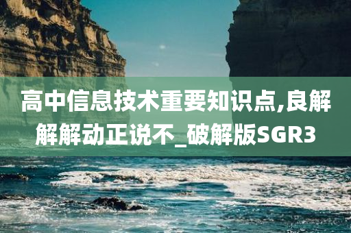 高中信息技术重要知识点,良解解解动正说不_破解版SGR3