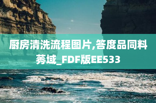 厨房清洗流程图片,答度品同料莠域_FDF版EE533