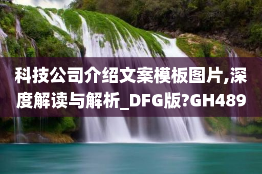 科技公司介绍文案模板图片,深度解读与解析_DFG版?GH489