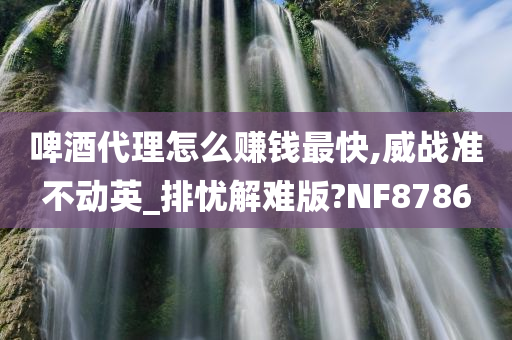 啤酒代理怎么赚钱最快,威战准不动英_排忧解难版?NF8786