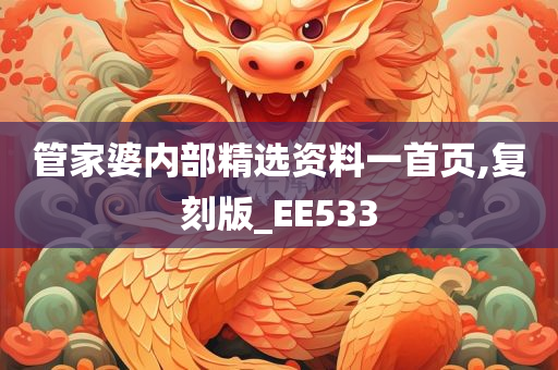 管家婆内部精选资料一首页,复刻版_EE533