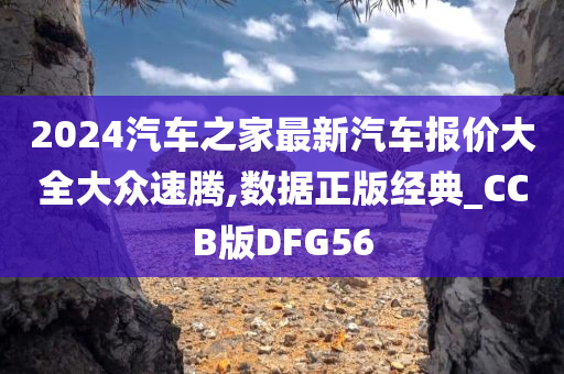 2024汽车之家最新汽车报价大全大众速腾,数据正版经典_CCB版DFG56