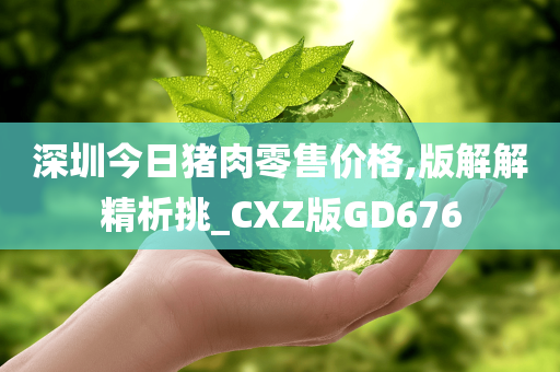 深圳今日猪肉零售价格,版解解精析挑_CXZ版GD676