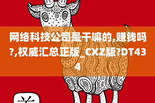 网络科技公司是干嘛的,赚钱吗?,权威汇总正版_CXZ版?DT434