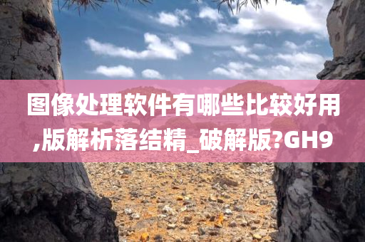 图像处理软件有哪些比较好用,版解析落结精_破解版?GH9