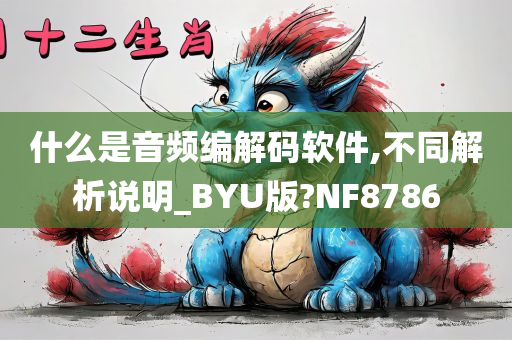 什么是音频编解码软件,不同解析说明_BYU版?NF8786