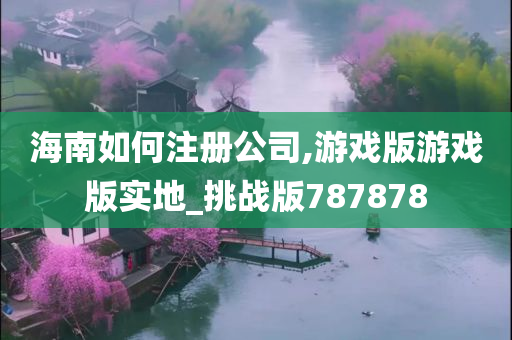 海南如何注册公司,游戏版游戏版实地_挑战版787878