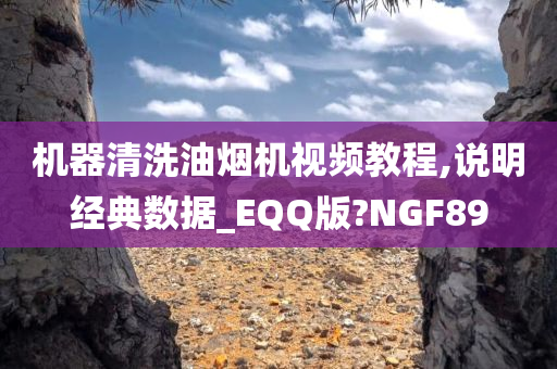 机器清洗油烟机视频教程,说明经典数据_EQQ版?NGF89