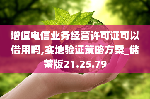 增值电信业务经营许可证可以借用吗,实地验证策略方案_储蓄版21.25.79