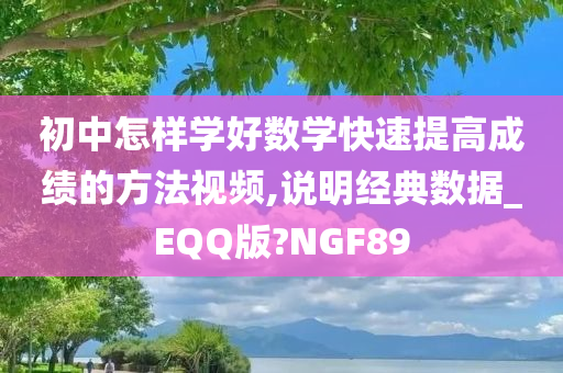 初中怎样学好数学快速提高成绩的方法视频,说明经典数据_EQQ版?NGF89