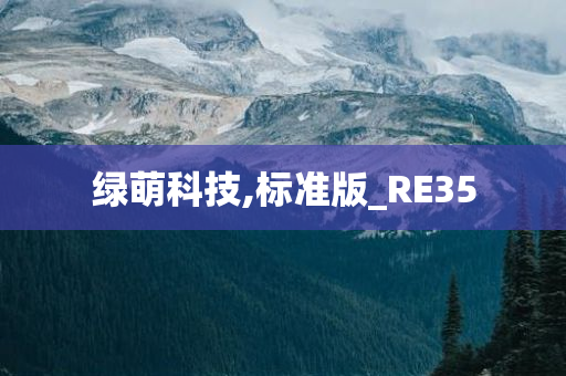 绿萌科技,标准版_RE35