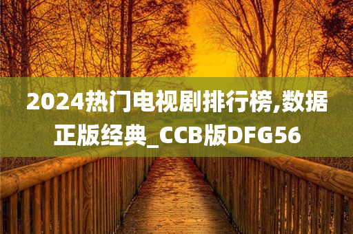 2024热门电视剧排行榜,数据正版经典_CCB版DFG56