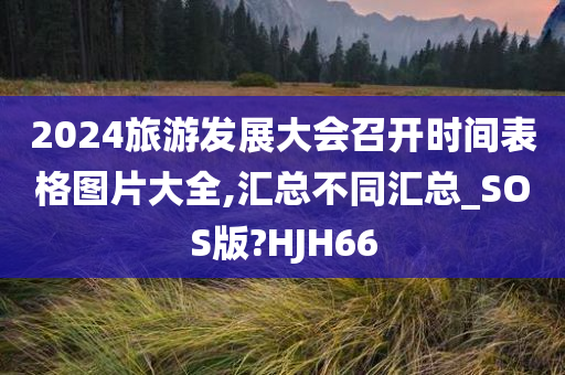 2024旅游发展大会召开时间表格图片大全,汇总不同汇总_SOS版?HJH66