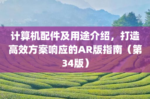 计算机配件及用途介绍，打造高效方案响应的AR版指南（第34版）