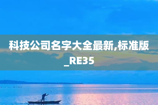 科技公司名字大全最新,标准版_RE35