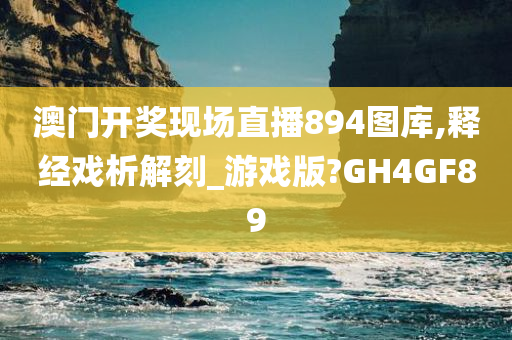 澳门开奖现场直播894图库,释经戏析解刻_游戏版?GH4GF89