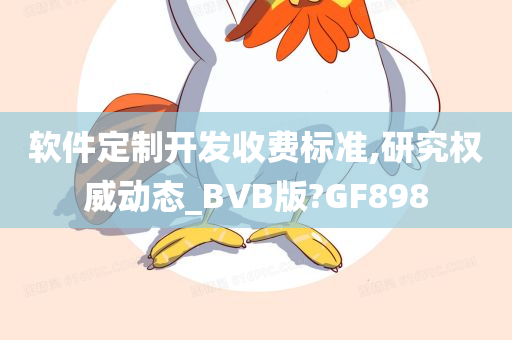 软件定制开发收费标准,研究权威动态_BVB版?GF898