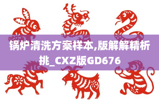 锅炉清洗方案样本,版解解精析挑_CXZ版GD676