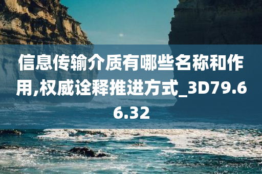 信息传输介质有哪些名称和作用,权威诠释推进方式_3D79.66.32