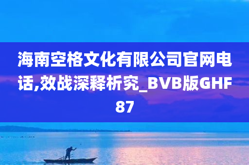 海南空格文化有限公司官网电话,效战深释析究_BVB版GHF87